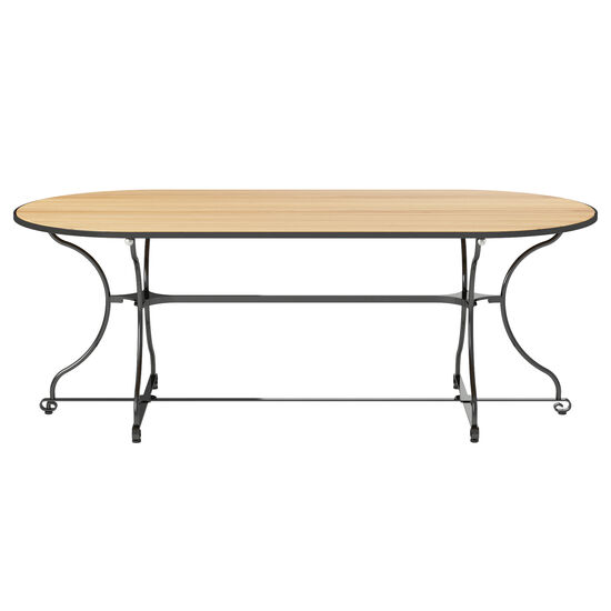 Fontenay Folding Oval Table 200 x 90, Teak