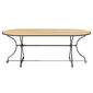 Fontenay Folding Oval Table 200 x 90, Teak