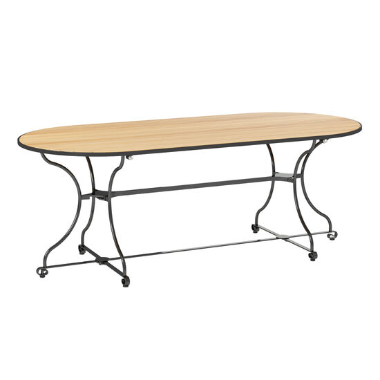 Fontenay Folding Oval Table 200 x 90, Teak