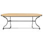 Fontenay Folding Oval Table 200 x 90, Teak
