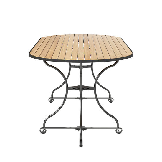 Fontenay Folding Oval Table 200 x 90, Teak
