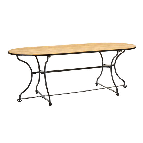 Fontenay Folding Oval Table 200 x 90, Teak