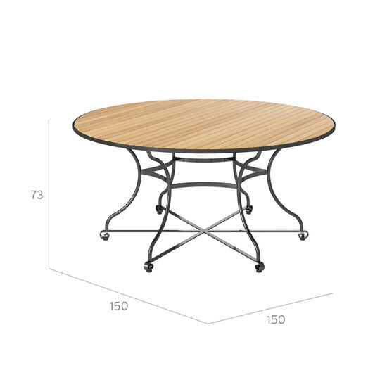 Fontenay Round Table Ø 150, Teak