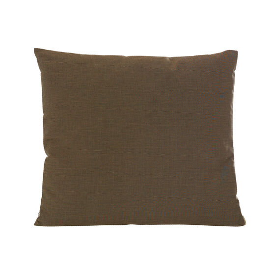 Maroon Feather Throw Pillow