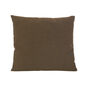 Maroon Feather Throw Pillow