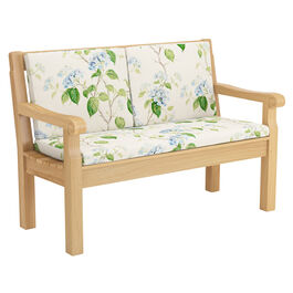 Hortensia Blue Back Cushion Set for Summerfield / Kensington Seat 120 (set of 2)