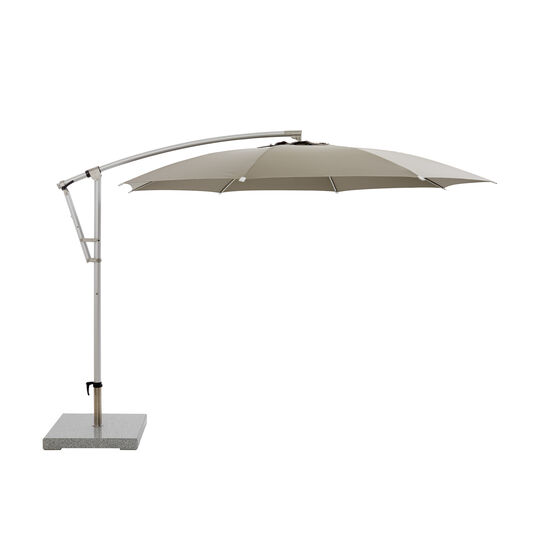 Roma Taupe Round Parasol 3.00 m