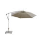 Roma Taupe Round Parasol 3.00 m