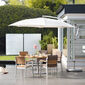 Roma Ivory Round Parasol 3.00 m