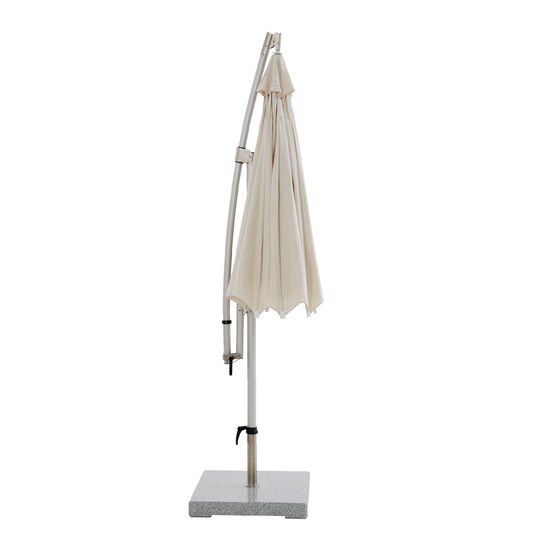 Roma Ivory Round Parasol 3.00 m