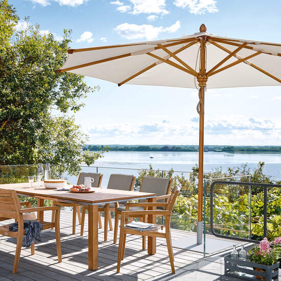 Umbria Round Parasol 4.00 m