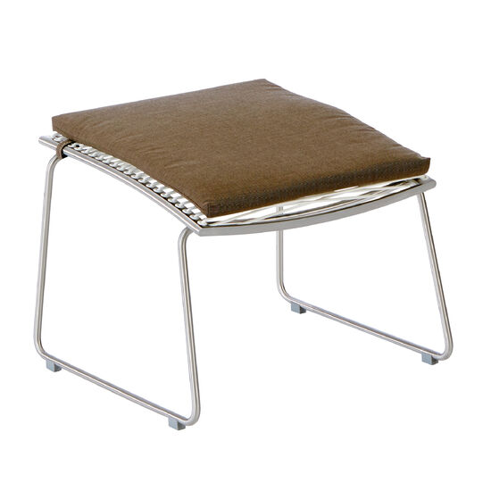 Maroon Cushion for Pan Lounge Chair Footstool
