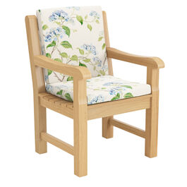Hortensia Blue Back Cushion for Summerfield / Kensington Armchair