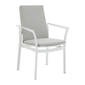 Silver Grey Cushion for Rivoli High Back Chair 55