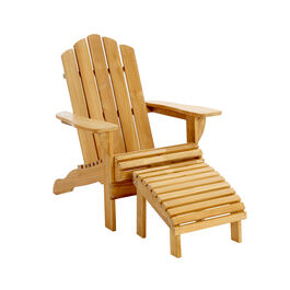 Adirondack Chair + Footstool Set