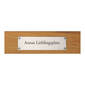 Engraved Aluminium Plaque