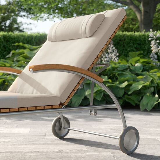 Bolero Lounger, Teak