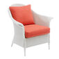 Loom Classic Club Armchair, Plain White