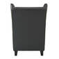 Marlowe Leather Armchair, Black