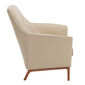 Tadeo Leather Armchair, Chamois