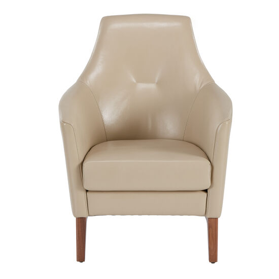 Tadeo Leather Armchair, Chamois