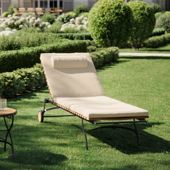 Cushion for Fontenay Lounger, design "Linum"