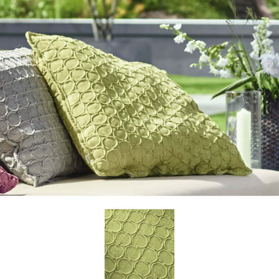 Circoli Cushion 55 x 55, Yellow