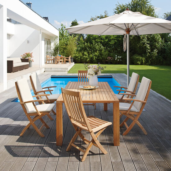 Square Table 180 x 100 Teak