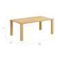 Square Table 180 x 100 Teak