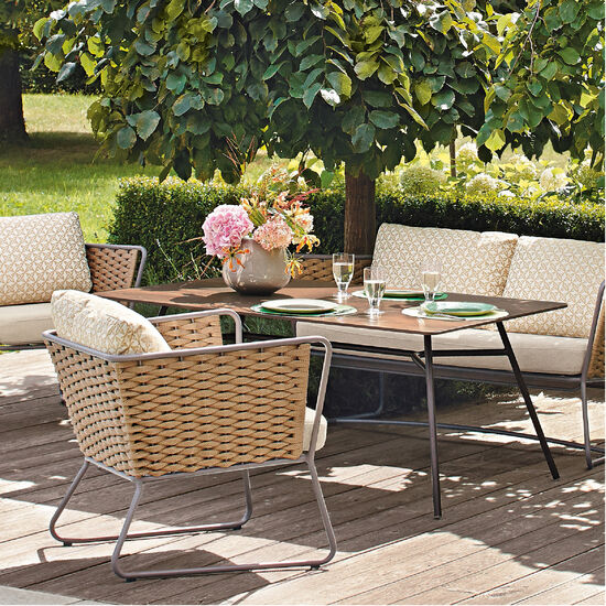 Casablanca Table 150 x 100, Patina Grey-Brown