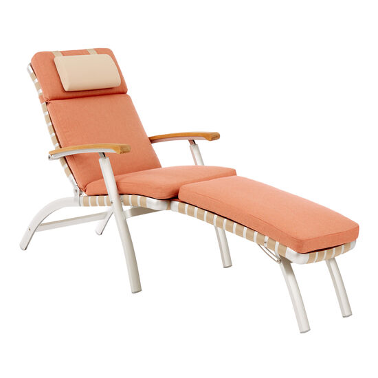 United States Deck Chair with Long Footrest