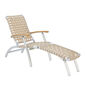 United States Deck Chair with Long Footrest