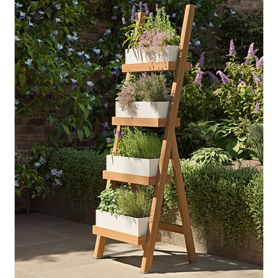 Normandy Plant Ladder White