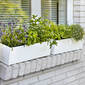 Normandy Planters White (2 pcs.)