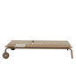 Casablanca Lounger with wheels