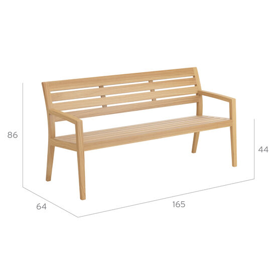 Valencia Seat 165 Teak