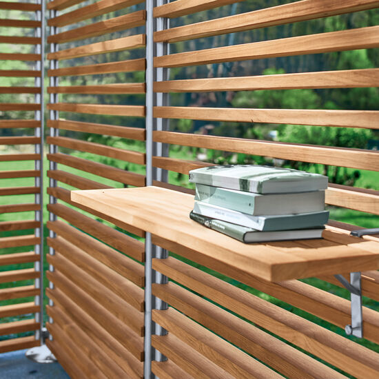 Privée Shelf with Fastening Hooks