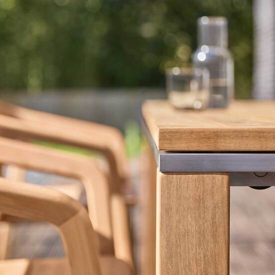 Portland Extending Table 165-225 x 90, Teak