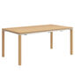 Portland Extending Table 165-225 x 90, Teak
