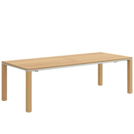 Portland Extending Table 240-300 x 100, Teak