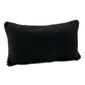 Feather Cushion 60 x 30 Nero