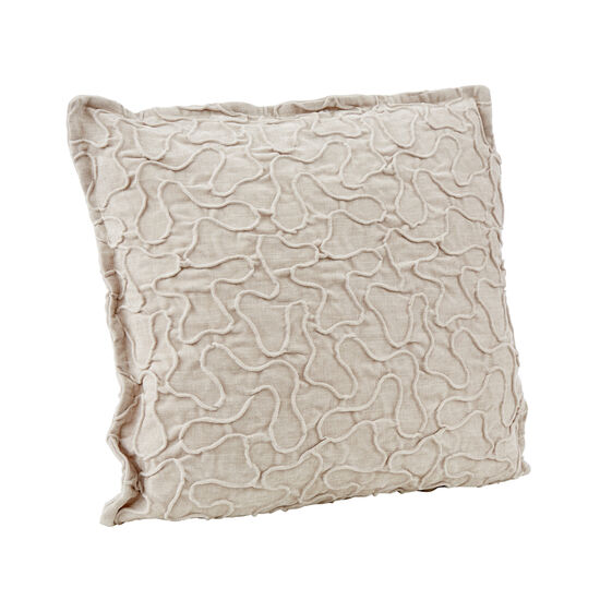 Feather Cushion 55 x 55 Golfo Perla