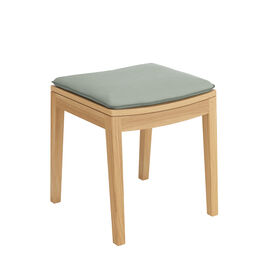 Seat Cushion Valencia footstool, dessin “Mineral” piped