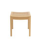 Valencia Footstool Teak