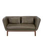 Hamilton Leather Sofa, Grey