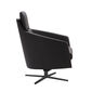 Blake Leather Armchair Flannel