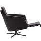 Blake Leather Armchair Flannel