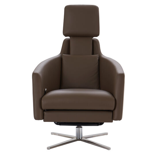 Blake Leather Armchair Macadamia
