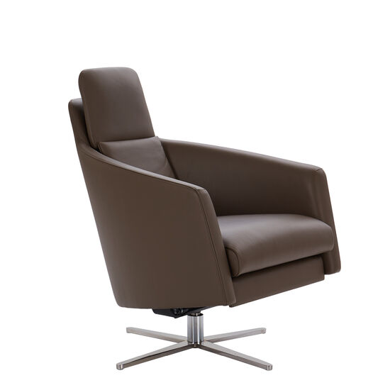 Blake Leather Armchair Macadamia