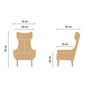 Alden Armchair Macadamia